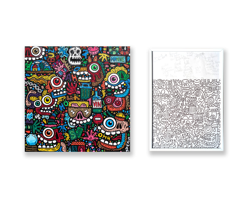 LE CHEVAL MET TOUT À LA POUBELLE...